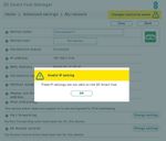 After - I changed the name and can't change any IP setting