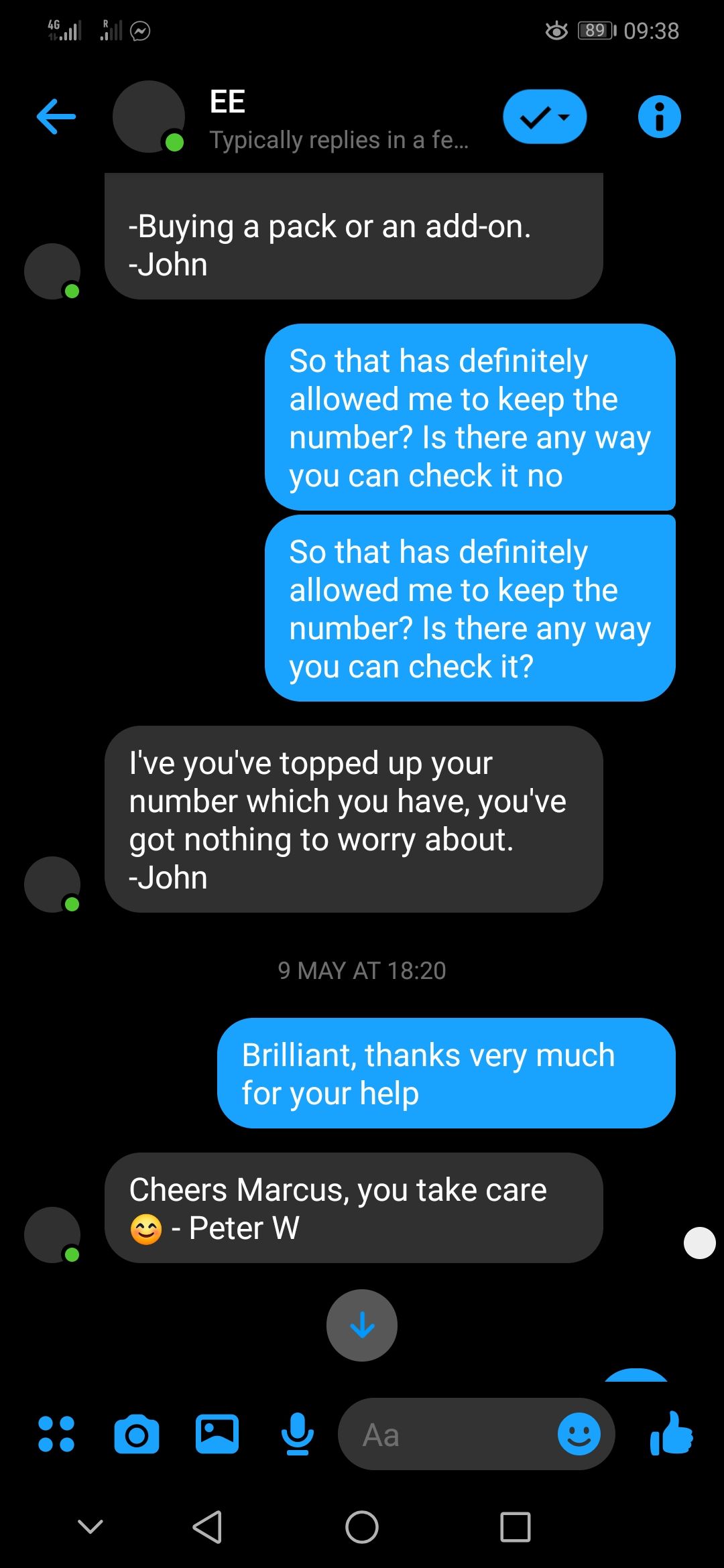 Number will be disconnected within next 24 hours The EE Community