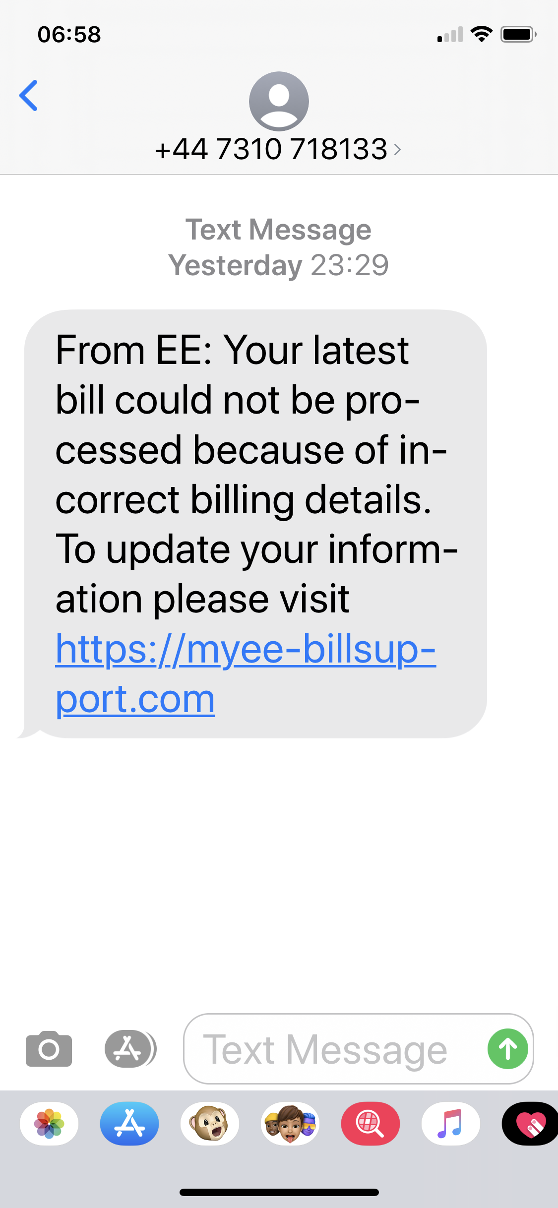 Solved To be able report scam text or emails purportedly from EE. The EE Community