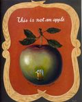 Magritte - This is not an apple
