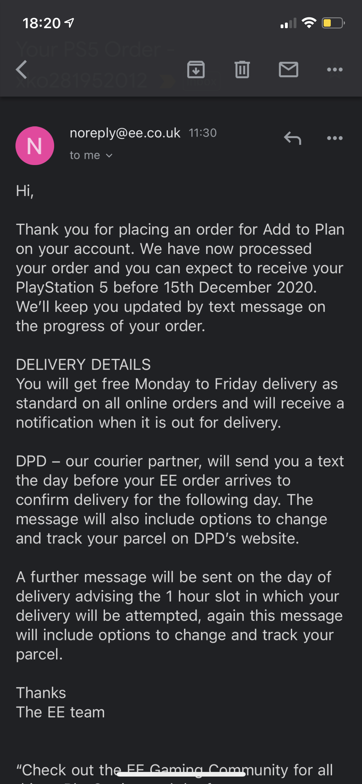 Solved Have You Ordered A Ps5 Here S What To Expect The Ee Community