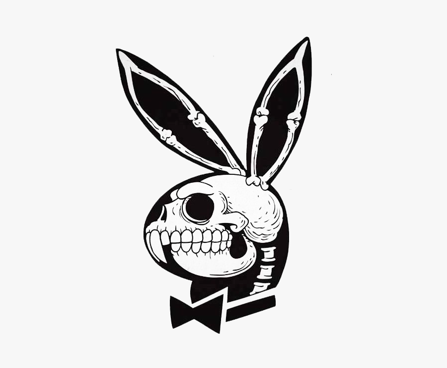 152-1529067_playboy-bunny-skull.png