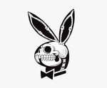 152-1529067_playboy-bunny-skull.png