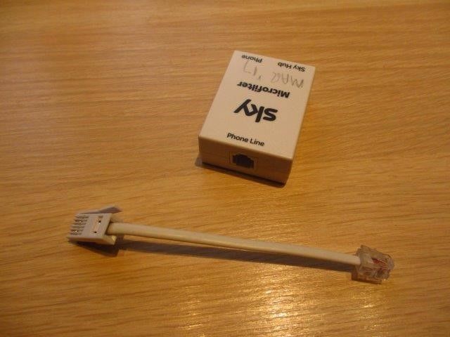 SKY filter with separate cable