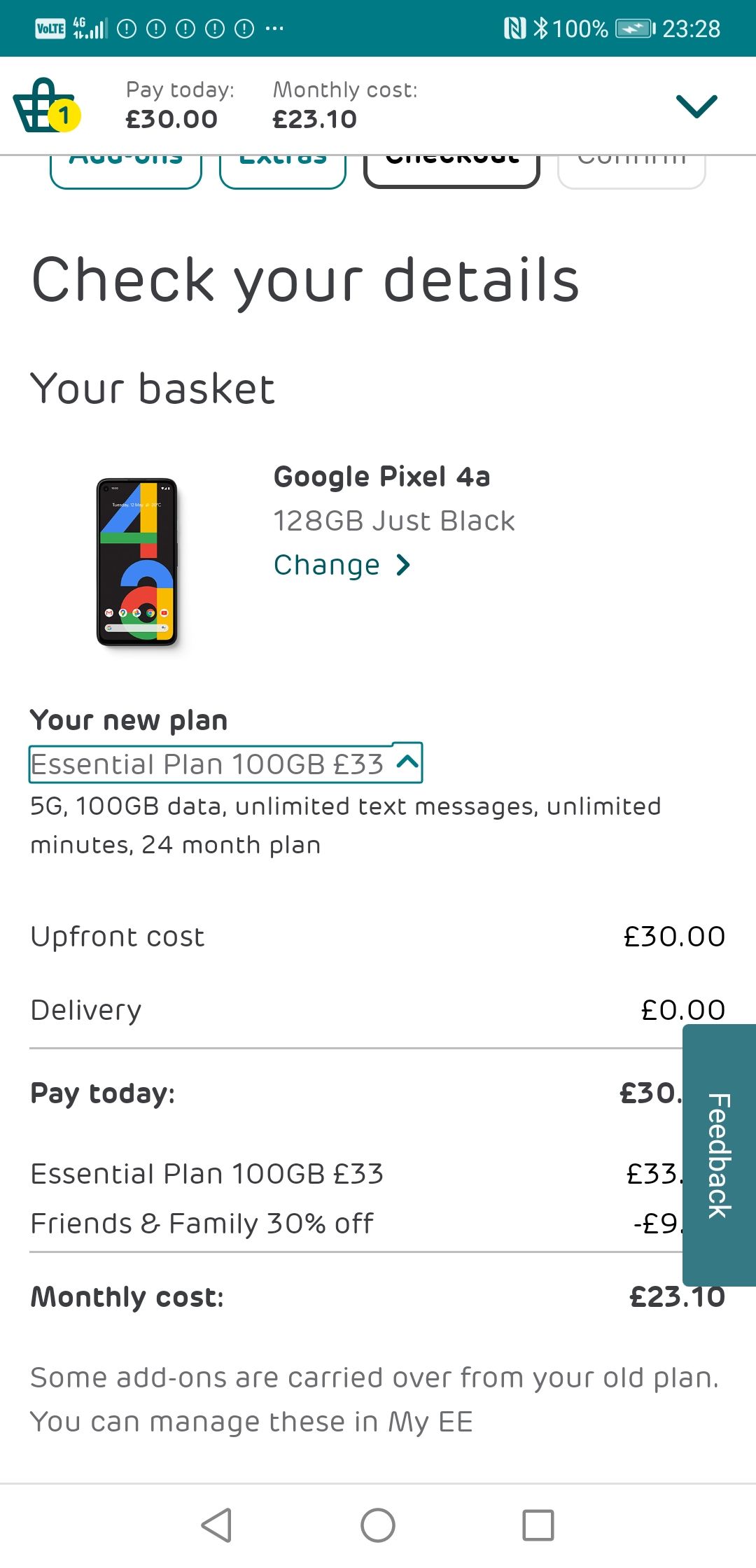 Solved 43 Tv Offer Still On Page 3 The Ee Community