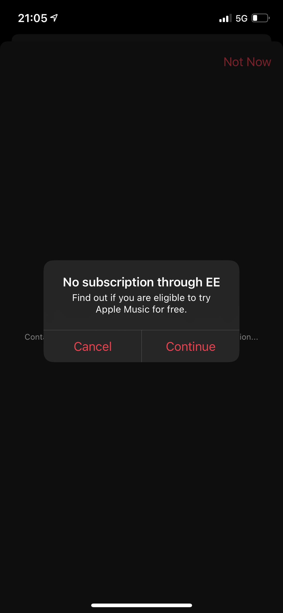 Solved Unable To Use Apple Music Smart Benefit Please Help The EE