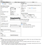 WAN1 Internet Settings