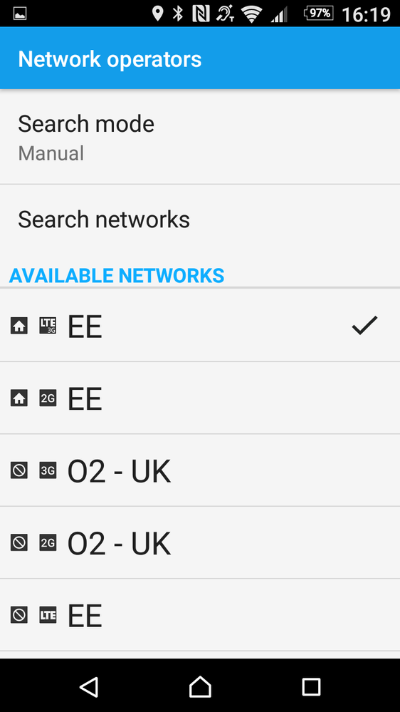 Network Available