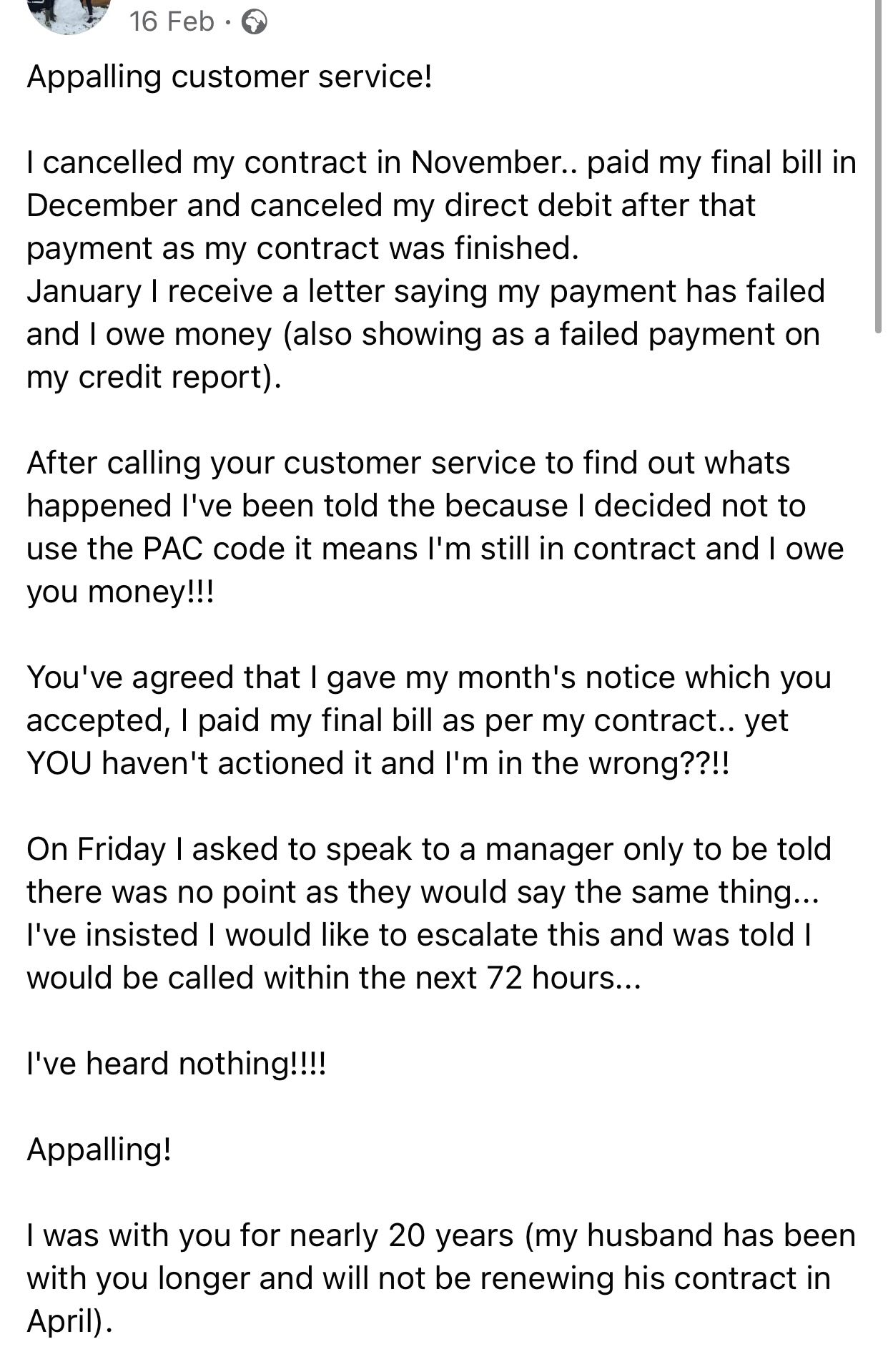 EE ruined my credit score The EE Community