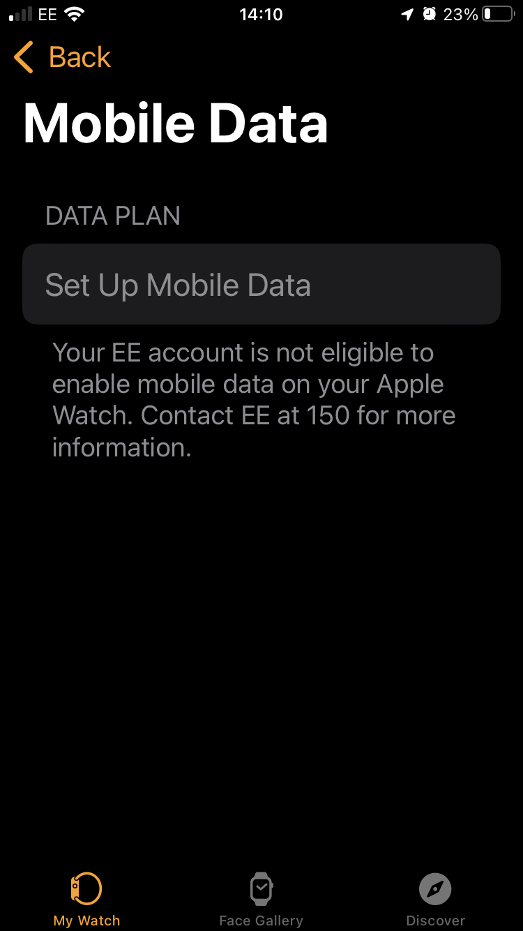 Apple watch data store plan ee