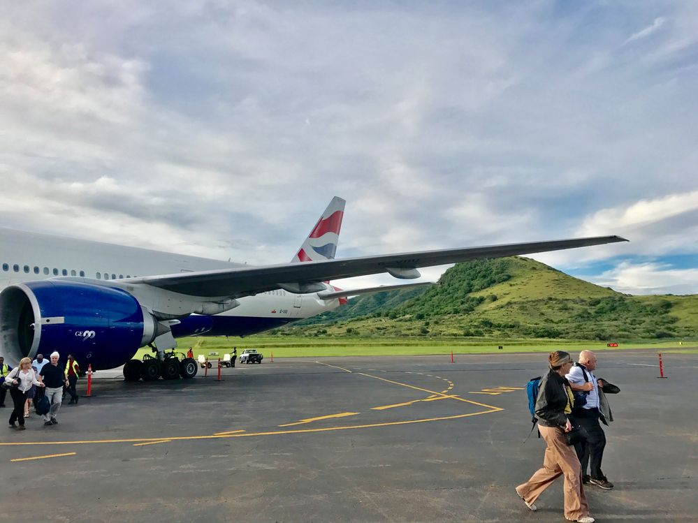 What a backdrop.