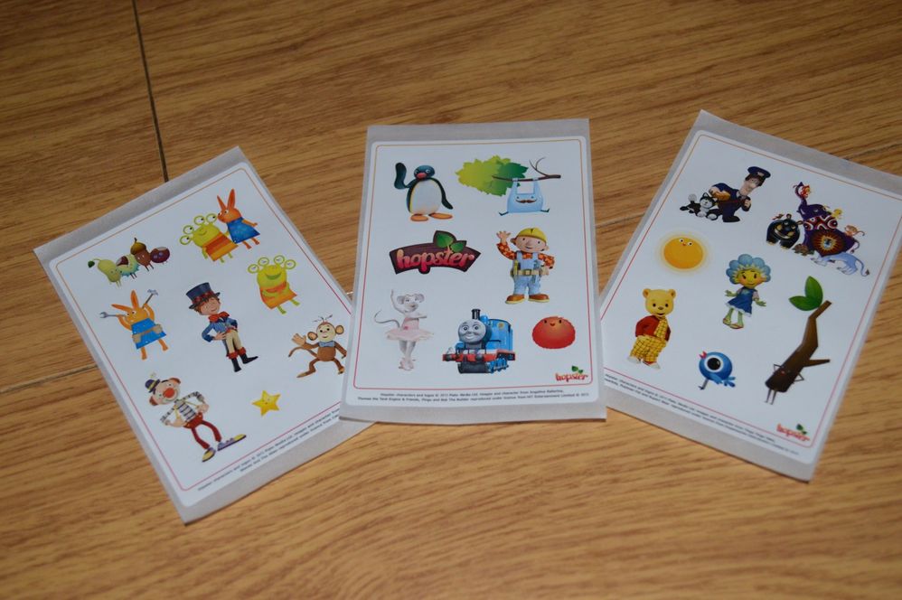 Free Children Stickers with the Robin II