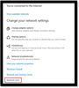 How to change your network settings