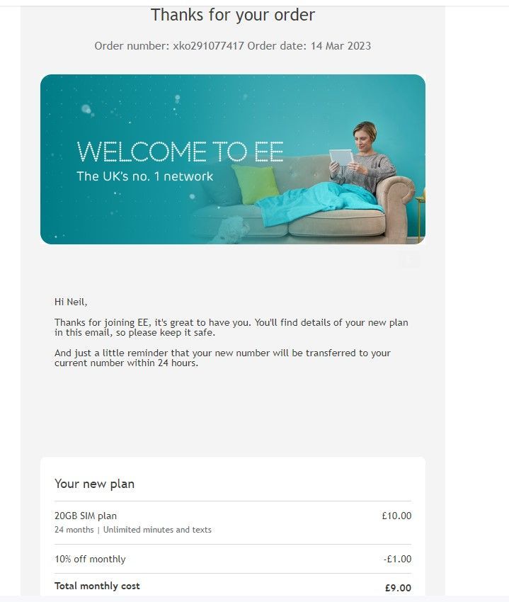 email transcript