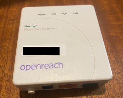 BT ONT with 2.5Gb port