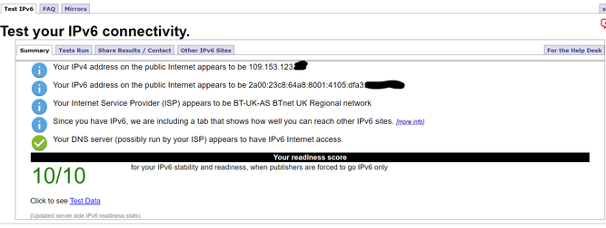 IPV6 Test