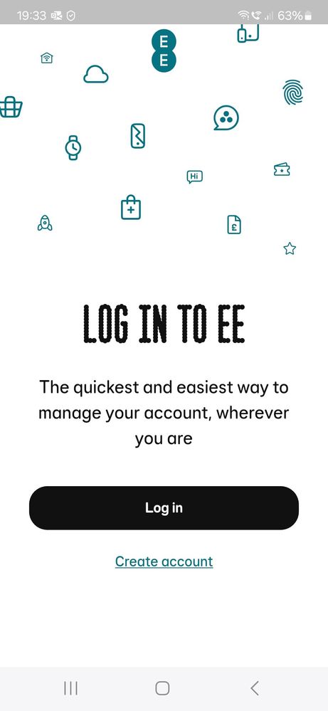EE app no WAN