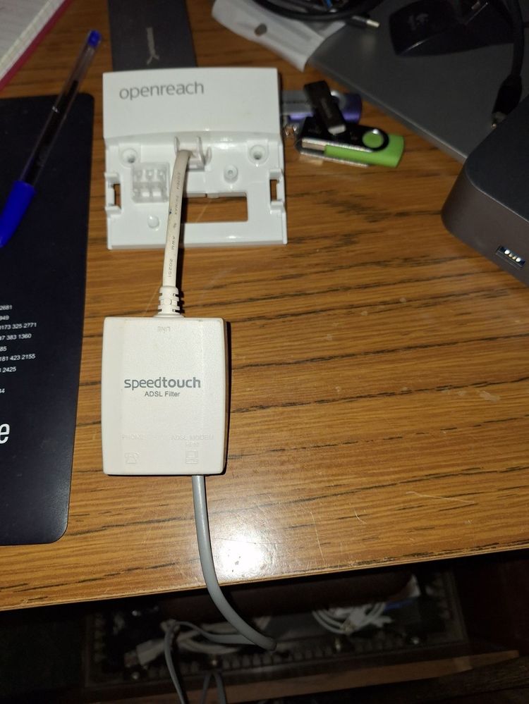 How to connect test and router