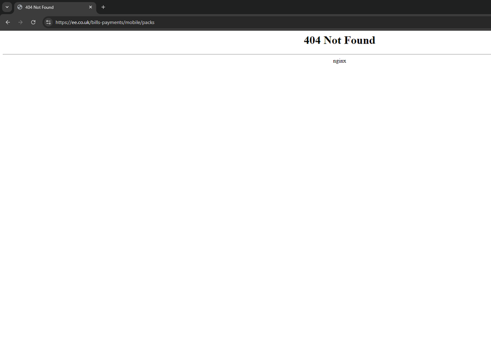 404 Not Found- nginx