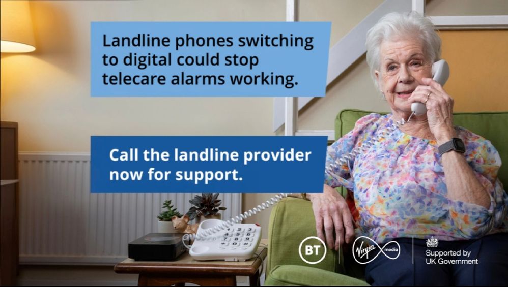 Do you or someone you know use a telecare alarm?