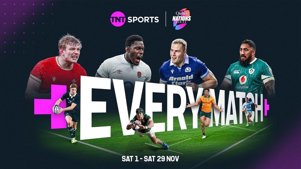 Don’t miss the Quilter Nations Series live on TNT Sports and discovery+