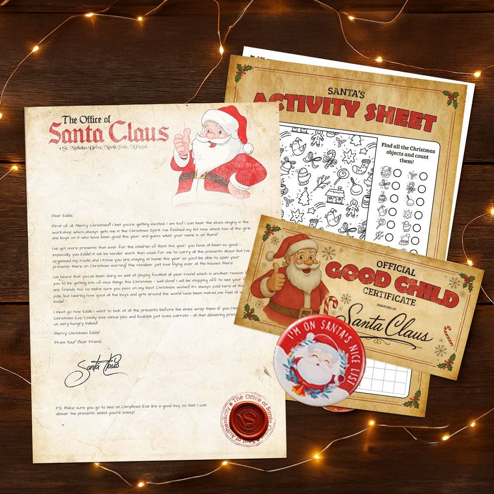 Save on Your Magical Christmas Letter from Santa