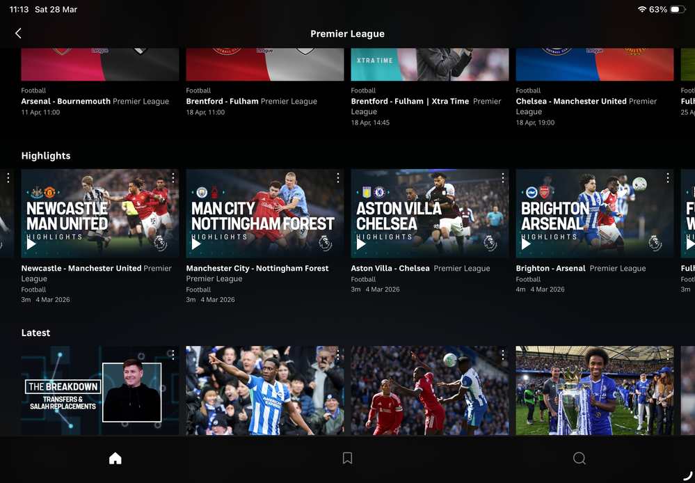 iPad HBO Max app 28March26