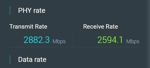 Speeds to aim for with me, and no issue when combined Ethernet/wireless connection transfers.