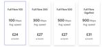 Other ISP current pricing.