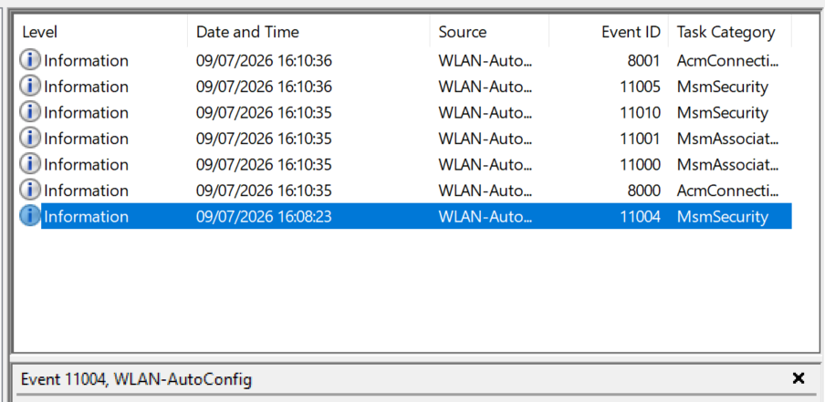 Shutdown Restart and what is logged.