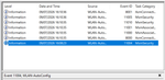 Shutdown Restart and what is logged.