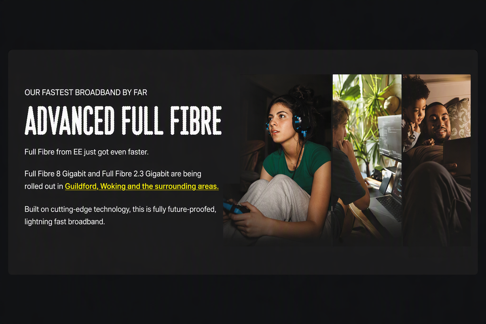 Introducing Advanced Full Fibre from EE: 2.3 and 8 Gigabit broadband
