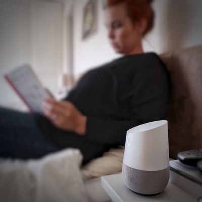 Toby & Roo EE1.jpg You can see how sleek the Google Home is