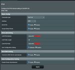 iPv6 Asus settings on the PPPoE connection.