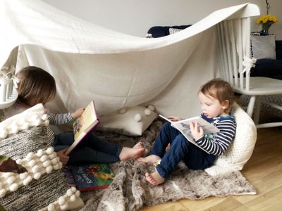 A cosy den in the dining room